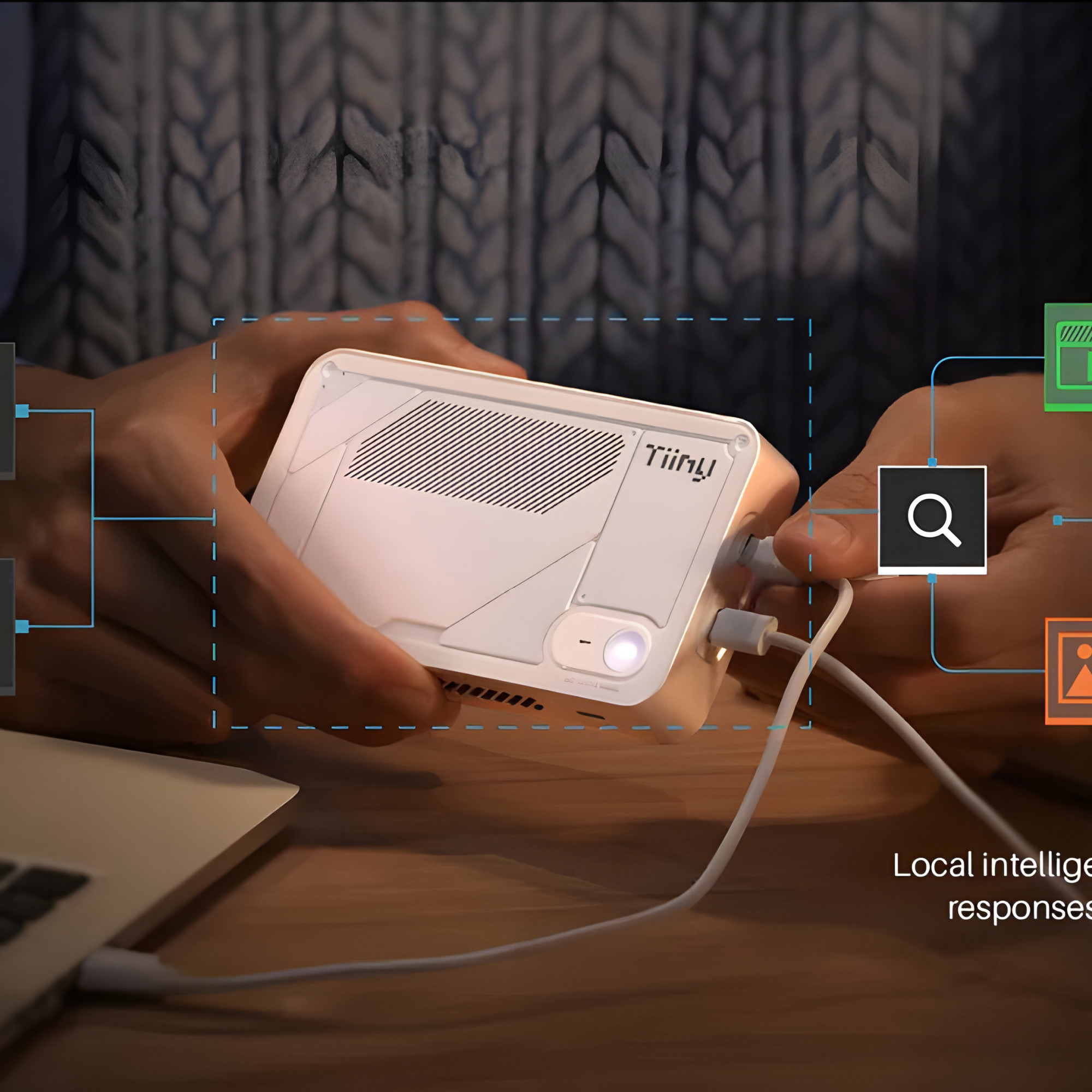 Портативный персональный ИИ-суперкомпьютер Tiiny AI Pocket Lab